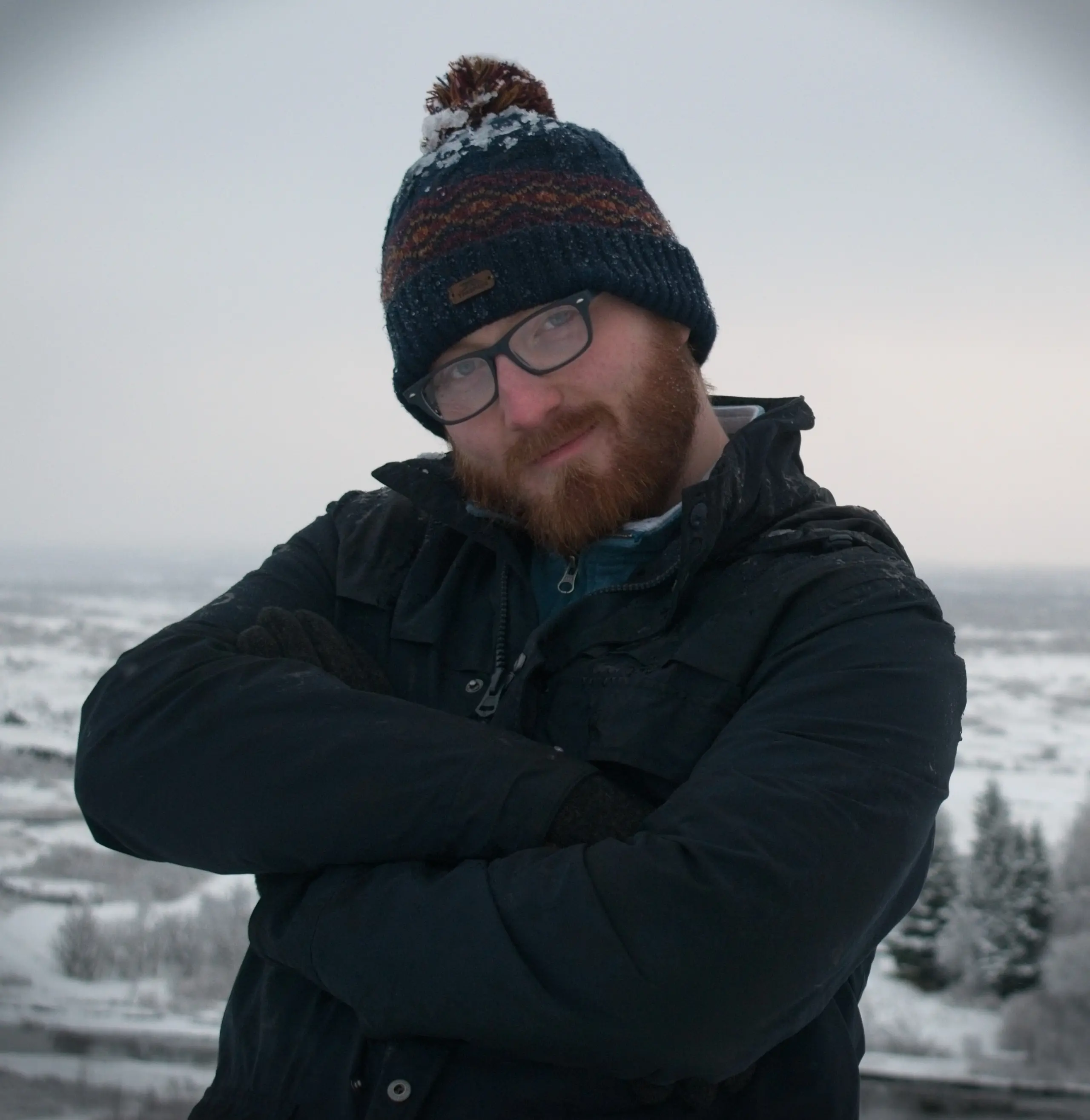 A portrait of Dan Merry, a photographer in Hertfordshire.